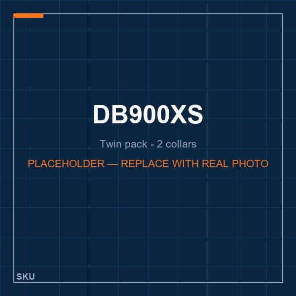 DB900XS Twin Pack — 1 Remote, 2 Collars